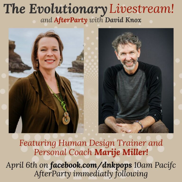 Marije Miller & Human Design on The Evolutionary Livestream (#82,S2:E10)